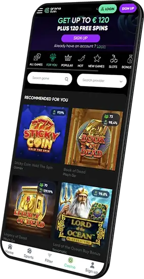 Installeer Granawin Casino op je telefoon